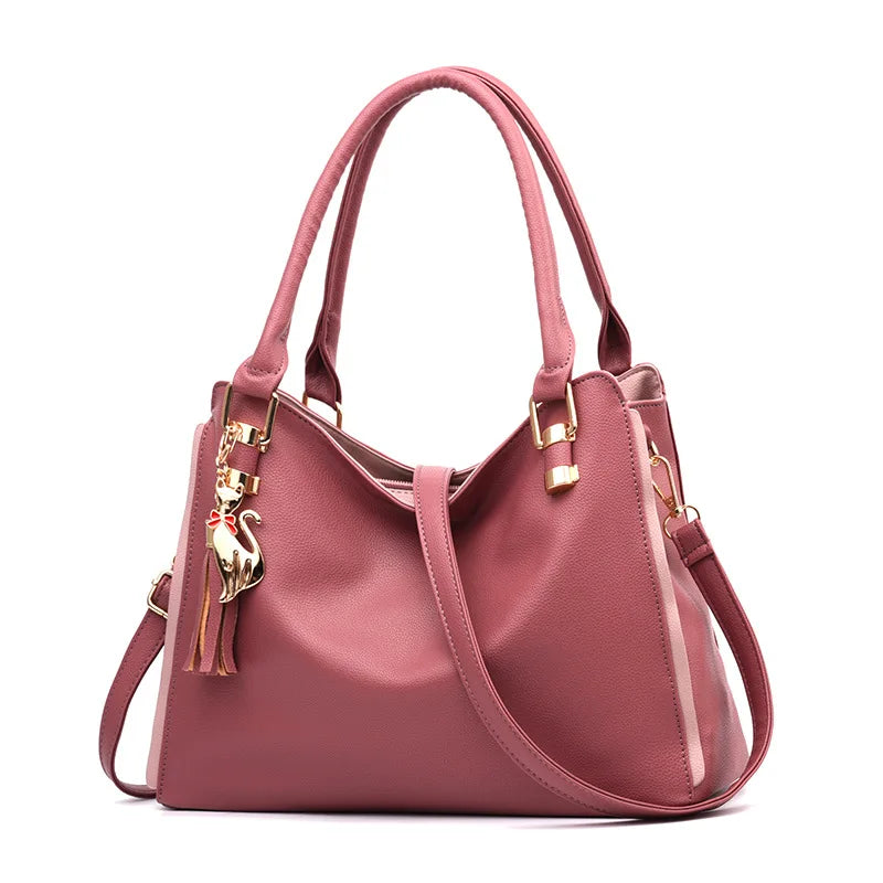 Luxury Handbags Women Bags Designer Fashion Soft PU Leather Tote Bags For Women 2024 Large Capacity Tote Bag Shopping Handbag