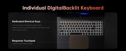 ACEMAGIC AMD Ryzen 9 6900HX Laptop 16 Inch FHD Display 16GB LPDDR5 RAM 512GB SSD Gaming Notebook Backlit Keyboard Windows 11 Pro