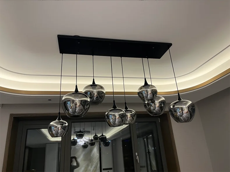 Modern Home Decor LED Lights Pendant Light Lamps for Living Room Chandeliers for Bedroom Hanging Light Indoor Lighting