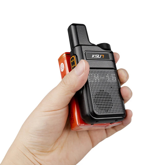 PMR 446 FRS Portable Radio Mini Small 2 Way Radio Receiver 2W High Power Wireless Intercom Long Range UHF Handheld Walkie Talkie