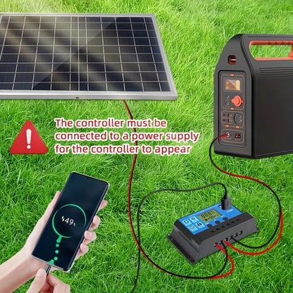 Portable Solar Panel Kit with 100A Controller DC 12V-18V-24V USB 5V Charger for RVs Boats Camping Hiking Phones Solar Powered