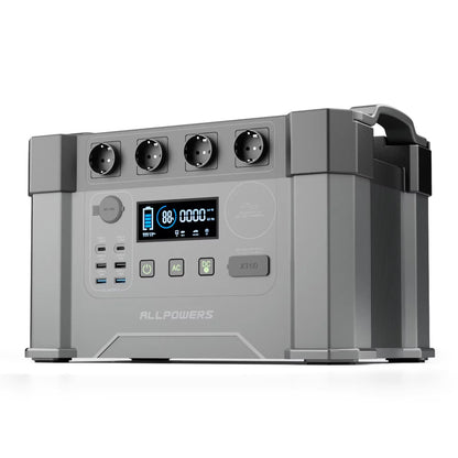 ALLPOWERS S2000 PRO Portable Solar Generator 2400W Emergency Backup High Power Supply for Outdoor Camping Home use Emergency RV