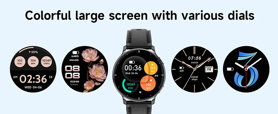 2026 New 1.32" AMOLED Smartwatch Man 466*466 Resolution Bluetooth Call LED Flashlight Fitness Tracker Smart Watch For Men Women