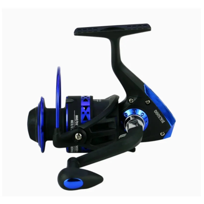 Spinning Reel Fishing Reel 1000-7000 Size Optional Metal Spool Fishing Reel Suitable for Saltwater and Freshwater Carp Lure Surf
