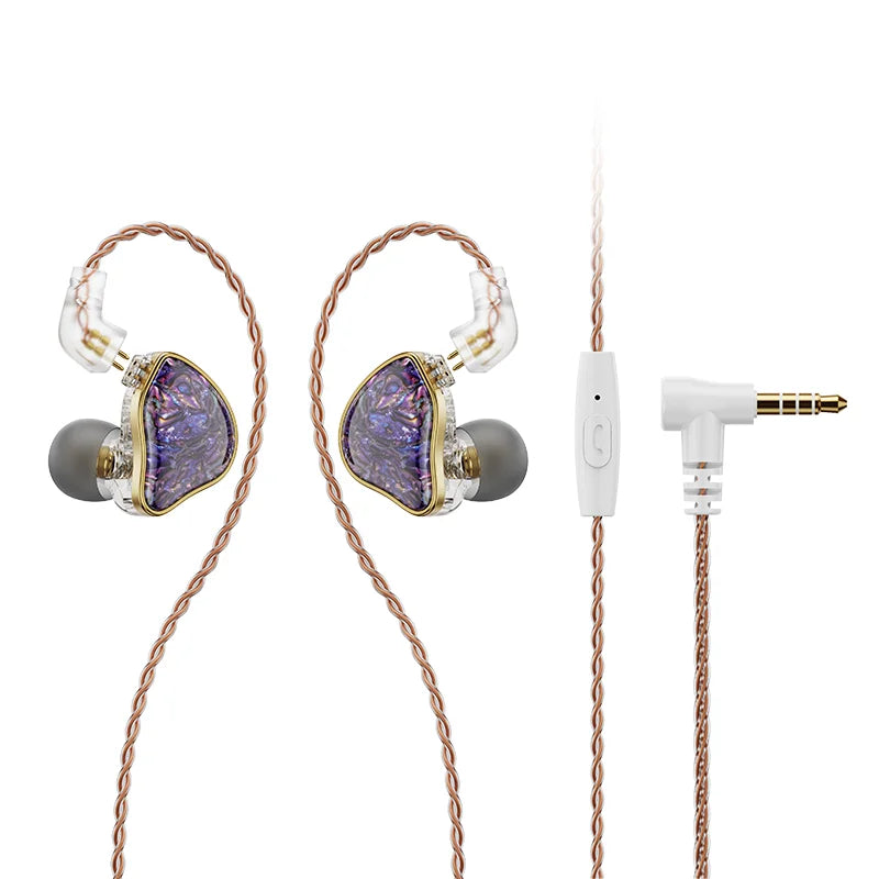 NICEHCK DB2 Wired Earbud IEM 1DD+1BA Hybrid Dual Driver HiFi Earphone With 0.78 2Pin Interface Warm Vocal Music In Ear Monitor