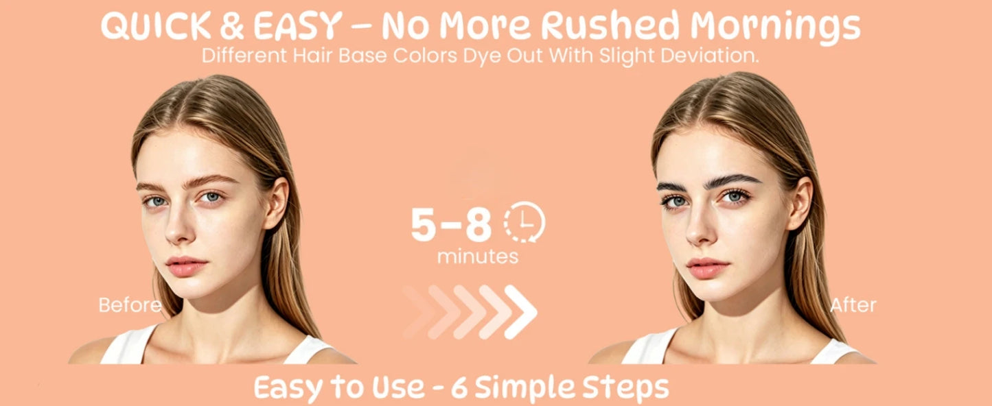 Lomansa New Lash Color Kit Eyelash Eyebrow Dye Tint Kit Brow Enhancer Mascara Lift Tinting Tattoo Eyes Makeup Tools