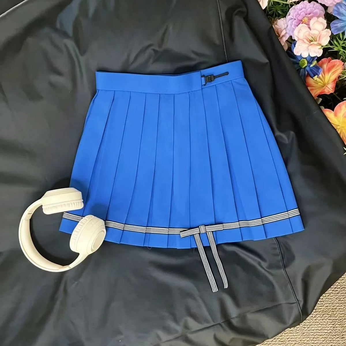 Summer and Autumn Sailor Suit Japanese Style Schoolgirl Blue Short-Sleeved Set Cos Female Students