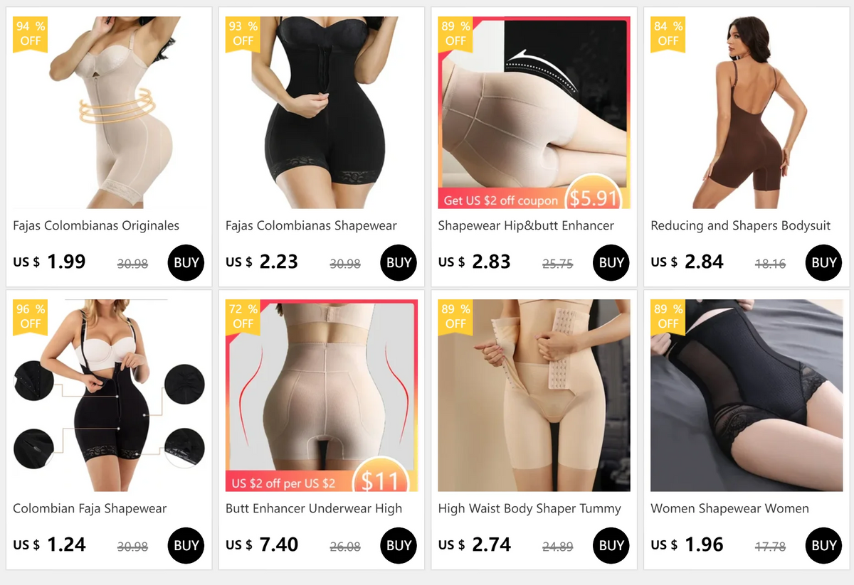 Women Shapewear Women Tummy Control High Waist Trainer Body Shaper Shorts Spandex Slim Belly Compression Panties