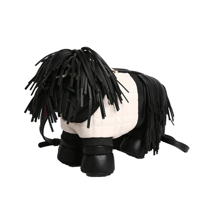 Unique Designer Purse and Handbags for Women Leather Shoulder Bag High Quality 3D Dog Shape Wedding Evening Clutch Bag Party Bag