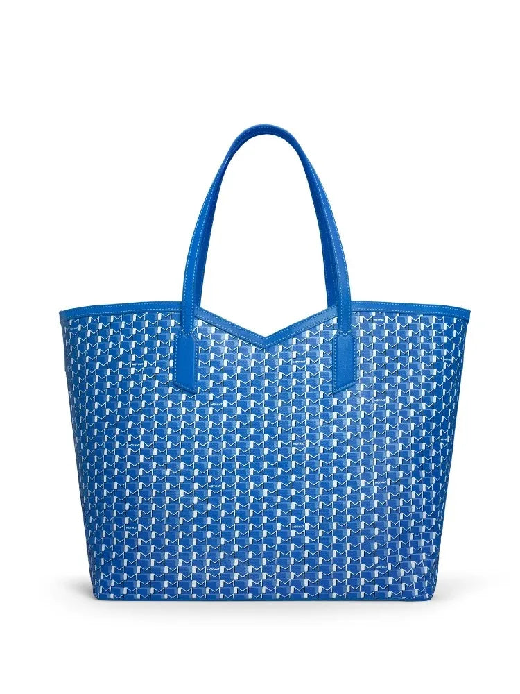 Luxury Brand Tote Bag Woman Classic Monogram Print Coated Canvas Handbag Large Capacity Shoulder Bag With Removable Zipped Pouch