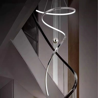 Modern home decor led lights pendant light lamps forstaircase Chandeliers for living room hanging light indoor lighting