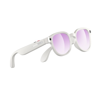Smart Glasses 2MP Video Camera Multifunctional AI Translation Conversation Recording Music Control Wifi Transmission 2026