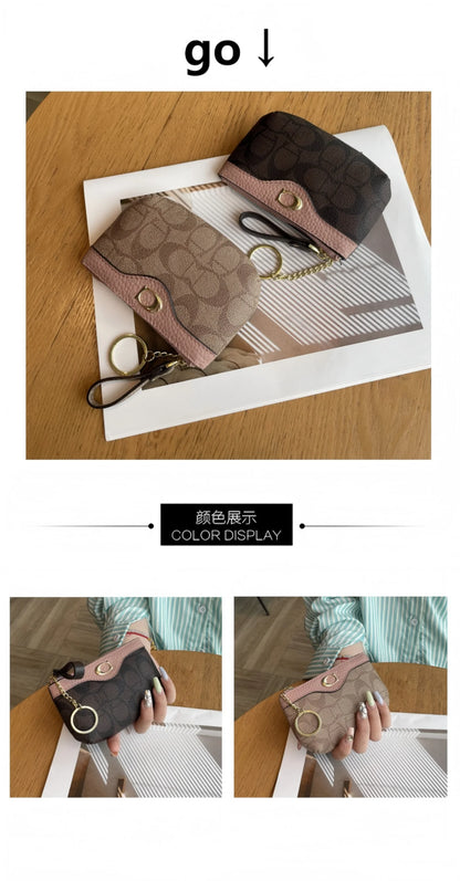 2026 New Classic Old Flower Small Wallet, Women's Mini Wallet, Coin Small Bag, Change Bag, Leather Wallet, Storage Bag, Card Bag