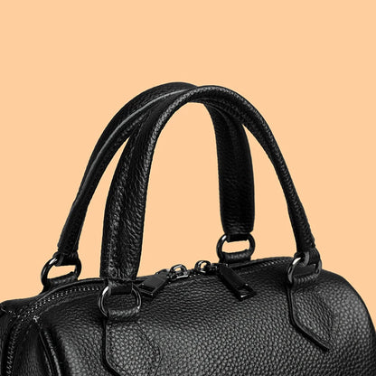 100% Genuine Leather Tote Bag Women Bags Designer Cowhide Luxury Handbags Ladies Shoulder Crossbody Bags Commuting Messenger Sac