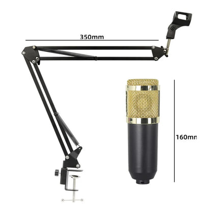 BM800 Condenser Microphone Kit Streaming Mobile Phone Voice Changer Microphone Computer Sound Card Live Podcast Equipment Bundle