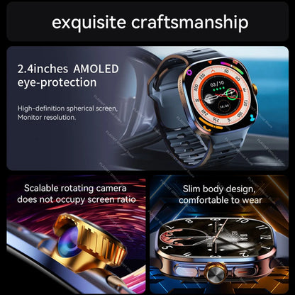 New 5G GPS Smartwatch 2026 2.16" AMOLED Camera WiFi NFC 32GB ROM 2100mAh Can Use SIM Card Clock Video Call Smart Watch Men Women