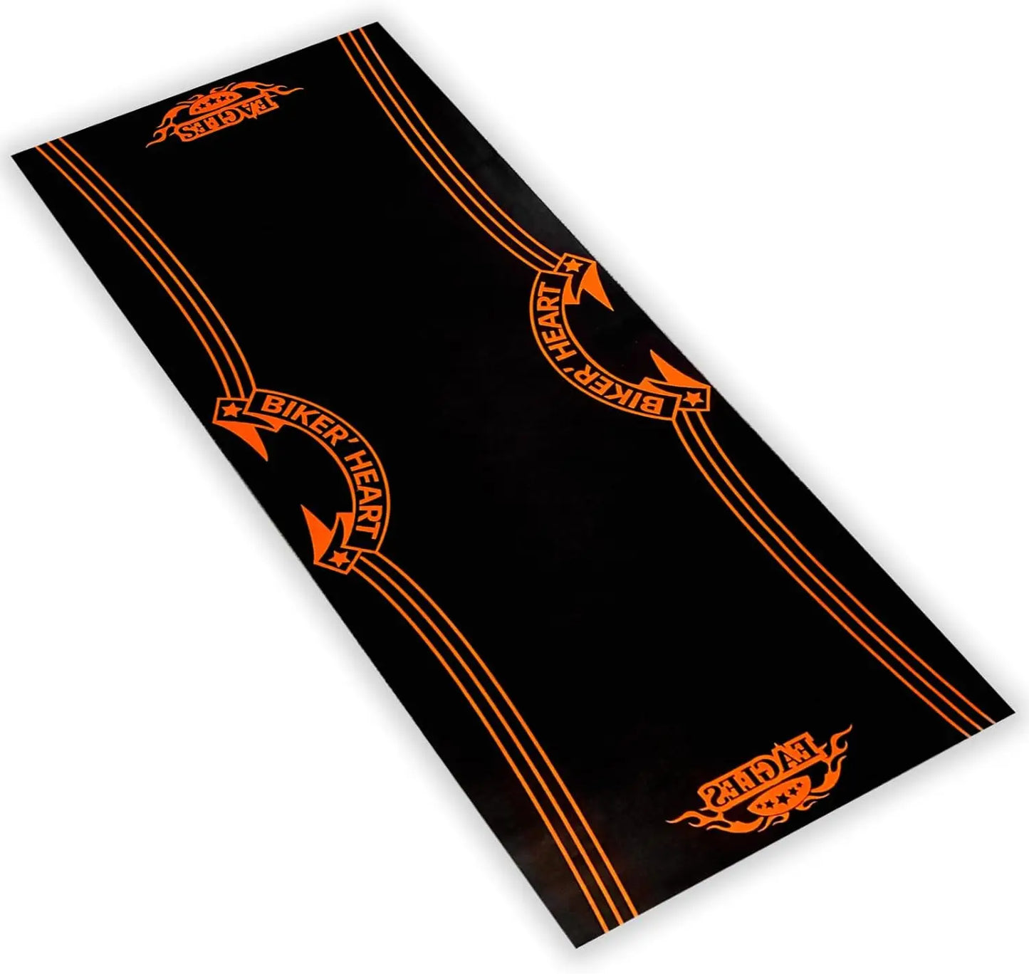 VIKAMA Motorcycle Parking Mats Household Floor Mats Dirty Resistant Non-Slip Kitchen Carpet Bedroom Carpet Washable Floor Mats