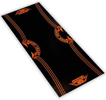 VIKAMA Motorcycle Parking Mats Household Floor Mats Dirty Resistant Non-Slip Kitchen Carpet Bedroom Carpet Washable Floor Mats