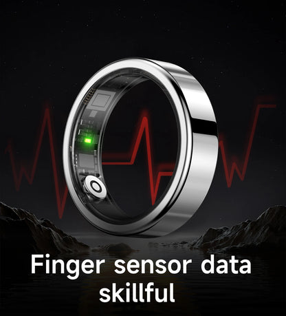 R10 Smart Ring with Charging Case for Men Women, Health and Sleep Monitor, 5ATM Waterproof, Multi-sport Mode, Smartring 2026 New