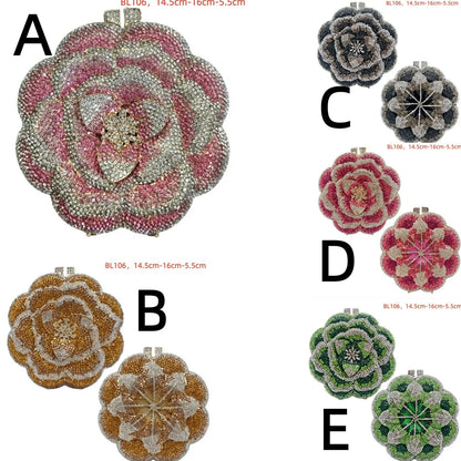 Champagne Bottle Bag Hollow Rhinestone Diamond Evening Bag Party Wedding Banquet Clutch Purse for Women Sac De Marque Luxe Femme
