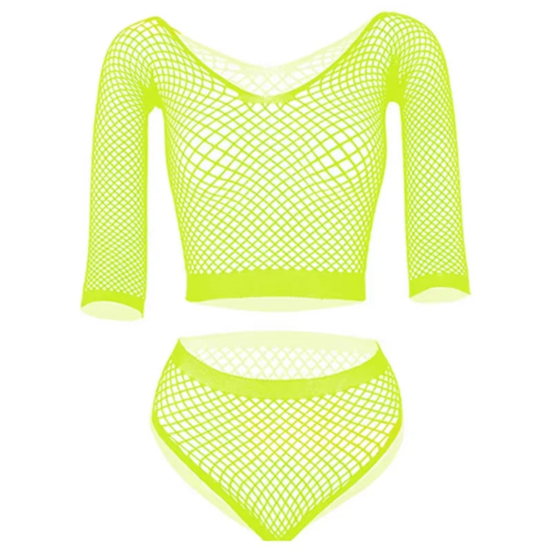 New Mesh Fishnet Bodystockings For Women Erotic Lingerie Sexy Open Bra Crotchless Teddies Bodysuits Female Sexy Porno Underwear