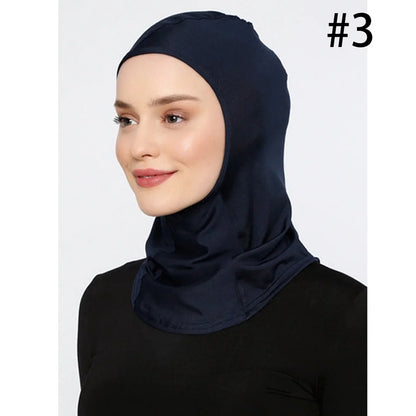 Islamic Modal SPORT Silk Hijab Abaya Hijabs For Woman Abayas Women Jersey Turbans Satin Head Scarf Muslim Instant Head Wrap
