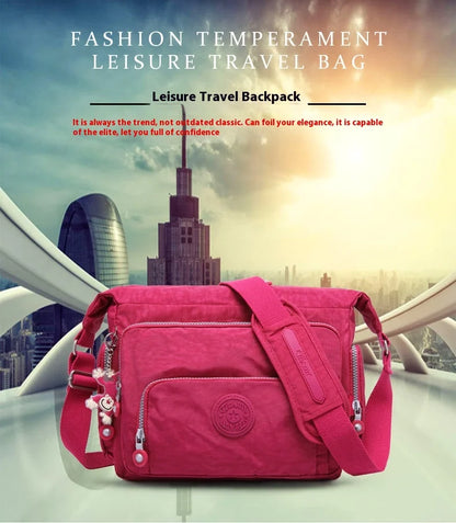 TEGAOTE Messenger Bags Women Crossbody Shoulder Bag Lady Bolsa Feminina Mujer Large Solid Beach Travel Bag Female Zipper 2024