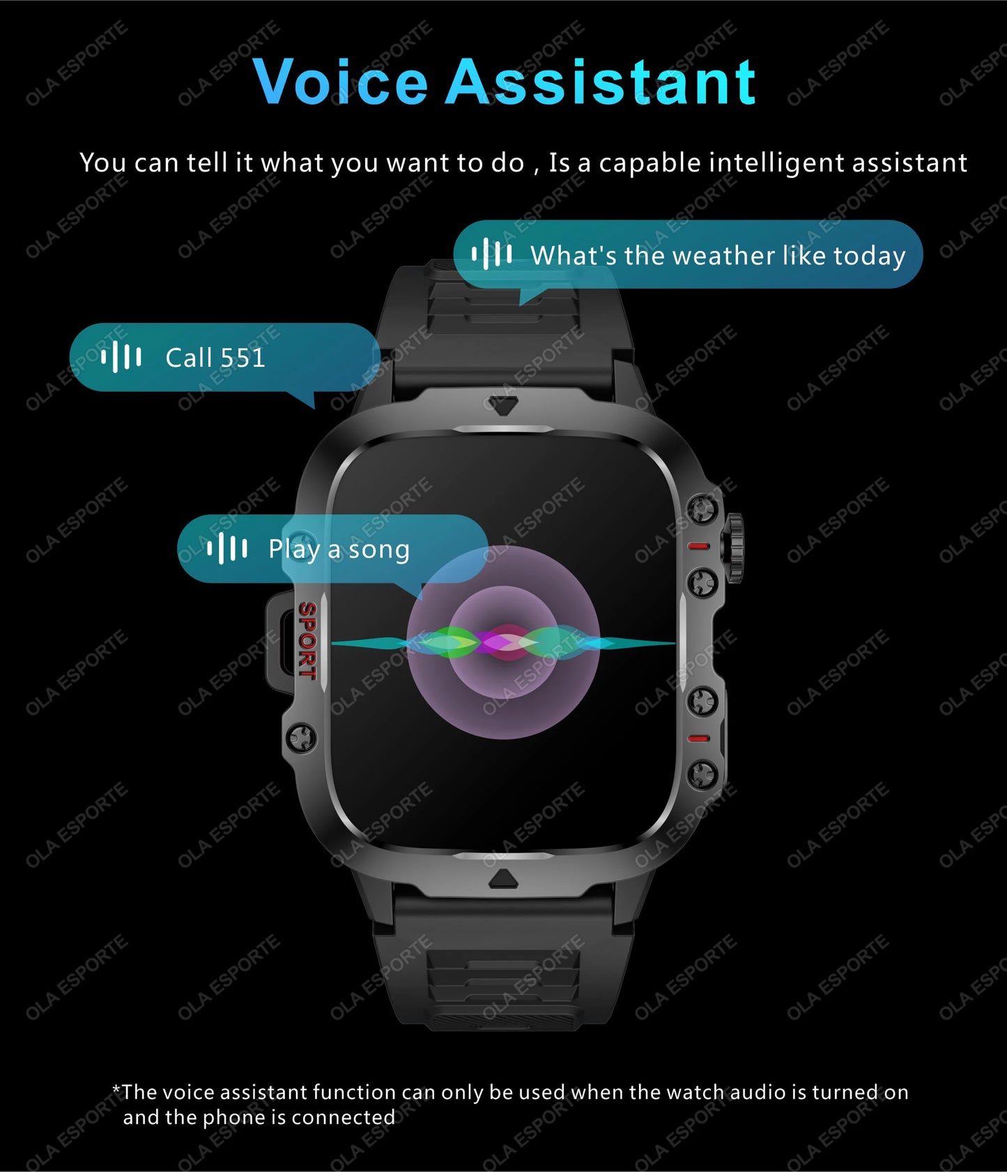 2025 New Military Smart Watch Men IP68 5ATM Outdoor Sports Fitness Tracker Health Monitoring 1.81Inch Bluetooth Calls Smartwatch
