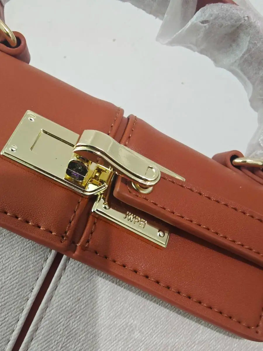 2026 New Trapezoidal Genuine Leather Women Handbag Niche Fashion Versatile Top Handle Luxury Ladies Shoulder Crossbody Purse