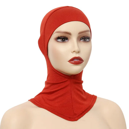 Women Muslim Underscarf Head Cover Muslim Headscarf Inner Hijab Caps Islamic Underscarf Ninja Hijab Scarf Hat Cap Bonnet