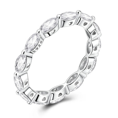 LAZA 925 Sterling Silver Colorful Rings Sparking Zirconium Bowknot Moon Sun Original Ring For Women Anniversary Wedding Gifts