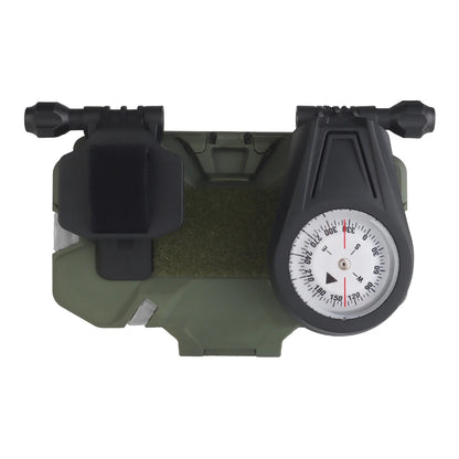 Tactical Militar Outdoor Survival Compass for MOLLE Mobile Phone Holder Navigation Board Foldable Admin Panel Hunting Vest Gear