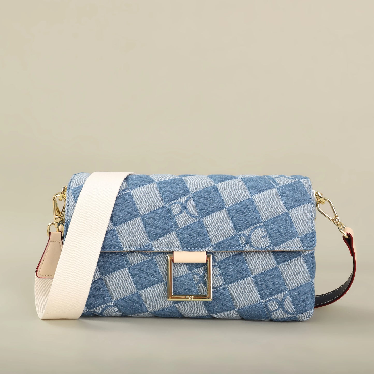 PATSY PG GARIS 2026 Women's Latin American Style Shoulder Bag New Cowboy Splicing Design All-season Suitable Crossbody Bag