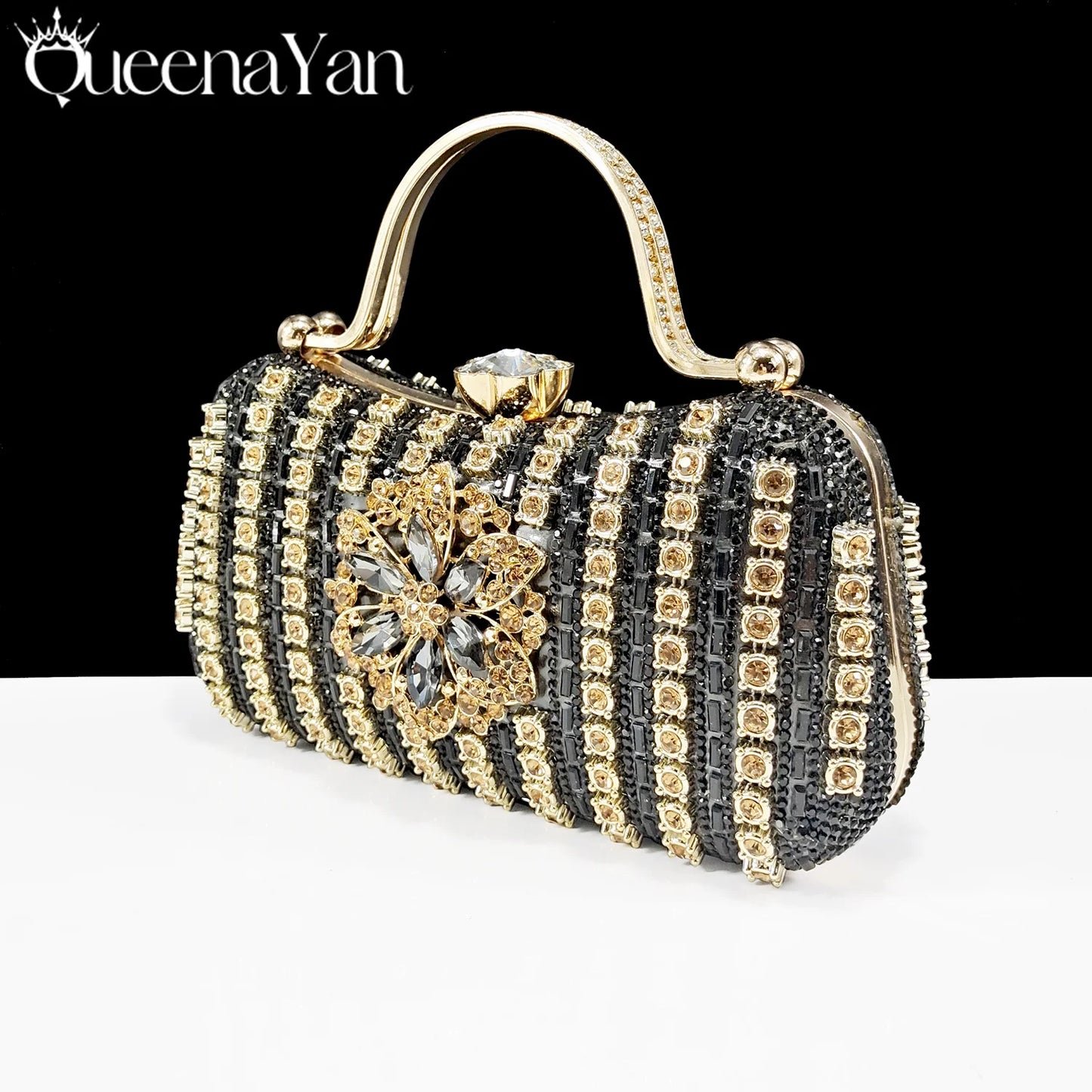 2026 Diamond Women Luxury Clutch Evening Bag Wedding Crystal Ladies Cell Phone Pocket Purse Female Wallet for Party Quality Gift