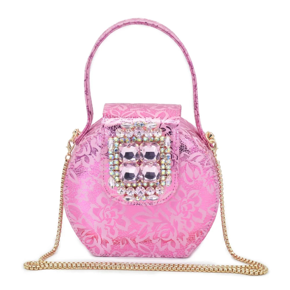 Italian Shoe and Bag Set Designer Wedding Matching Bag and Shoes for Ladies Wedding Rhinestone Luxury Designer Shoes Women