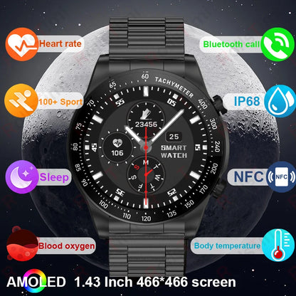 2026 new smart watch sleep monitoring Bluetooth call high-definition displaywrist  liftbright screen  round screen smart watch