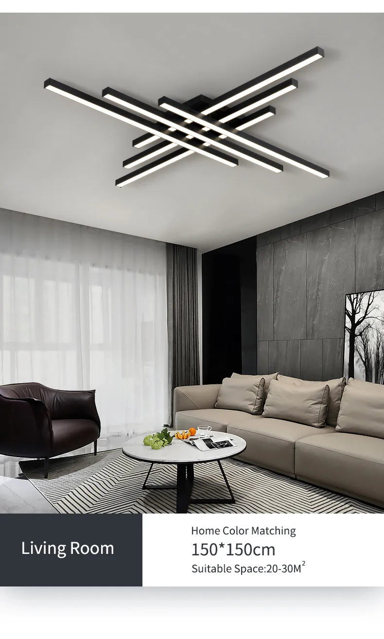 Ceiling light simple modern bedroom  atmosphere duplex villa hall Nordic lamps minimalist living room lamp room ceiling lights