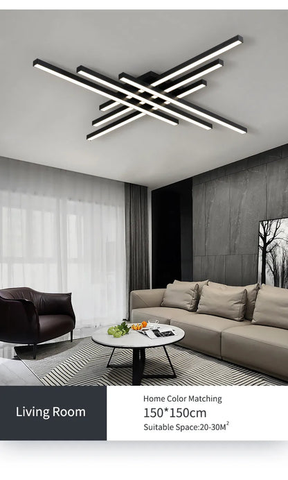 Ceiling light simple modern bedroom  atmosphere duplex villa hall Nordic lamps minimalist living room lamp room ceiling lights