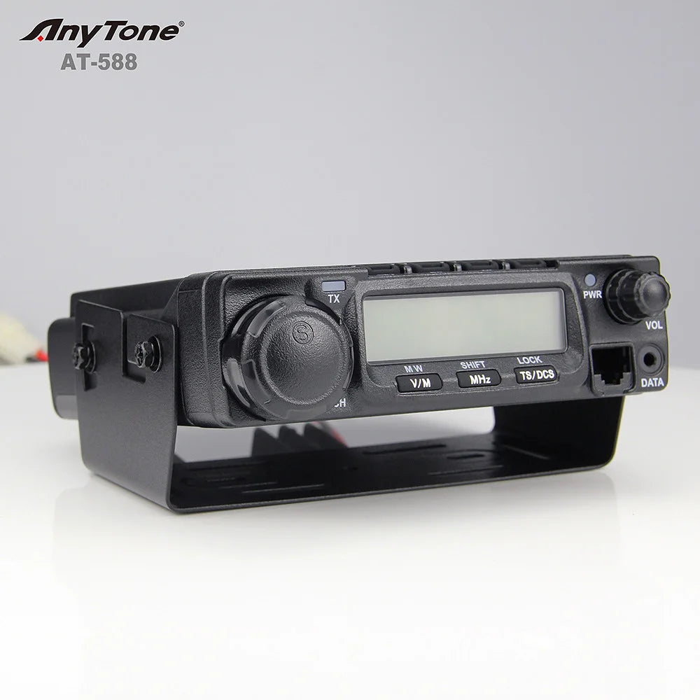 510 Channels ANYTONE AT-588 Single Band With Air Band RX 70w VHF Long Range Walkie Talkie for Vehicle Radio Amateur UHF Radio