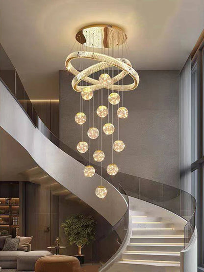 Home decorationPendant lights, luxury crystal living room chandelier, bedroom Pendant lamp, ceiling light, indoor lighting