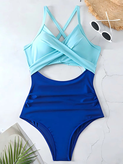 2026 Plain Ruched Swimsuit Women One Piece Solid Swimwear Female Beachwear Bathers Bathing Swimming Swim Bodysuit Summer