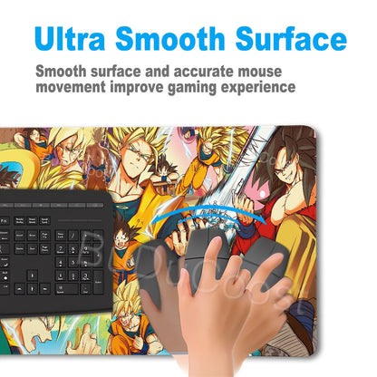 Anime Dragon Ball Mouse Pad Large PC Rubber Mousepad Gamer Mouse Mat Desk accessories Gaming Keyboard Mats Office Computer Pads