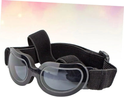 1pc Dog Sunglasses with Uv Foldable for Dogs Pet Eyewear with Strap Black Pet for Outdoor Activities Dogs Accessories