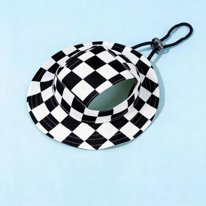Pets Hat with Ear Holes Adjustable Baseball Cap for Medium Small Dogs Summer Fashion Cats Sun Cap Pet Outdoor Hat Pet Supplies