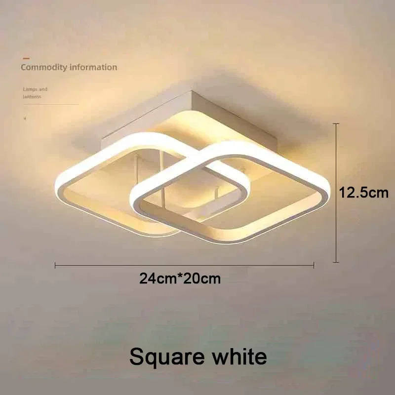 LED Strip Aisle Ceiling Lights Modern Minimalist Living Room Lamps For Balcony Entrance Staircase Home Decor corridor lamp