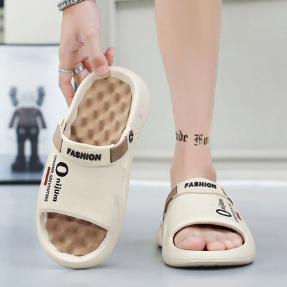 Men Sandals New Summer EVA Soft-soled Platform Slides Slippers Indoor Outdoor Walking Beach Shoes Flip Flops Mens Shoes