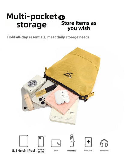 REEBOK Korean Outdoor Lightweight Crossbody Shoulder Bags Women Men Casual Small Messenger Sling Bags Lady Phone Bucket Bag