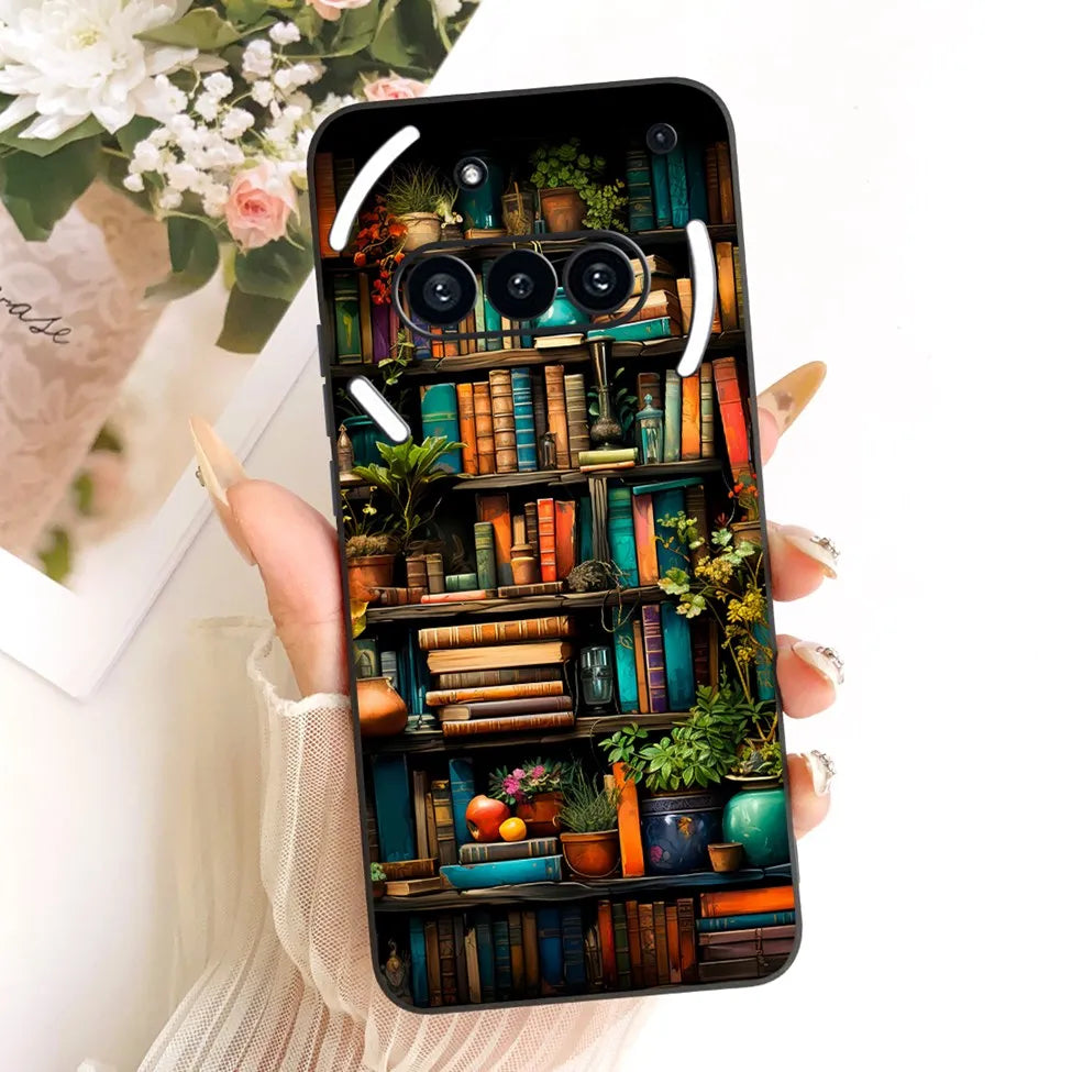 Casing For Nothing Phone (3a) A059 Cover For Nothing Phone 3a Case Silicone Cute Cat Fashion Butterfly Funny Painted