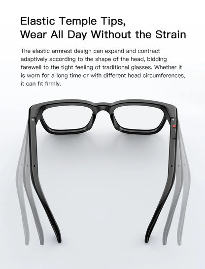 2026 New Smart Glasses 800W HD Camera Video Record AI Assistant Touch Control Translation HD Audio 300mAh Battery Smart Glasses