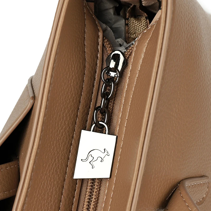 High Quality Leather Shoulder Crossbody Messenger Tote Bag Large Handbag Purses Genuine Brand Luxury Designer Women Bags